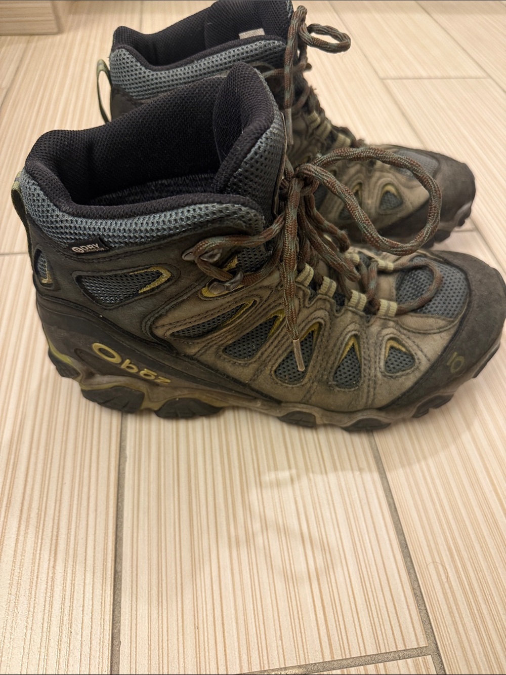 Oboz Women's Sawtooth X Mid B-DRY Hiking Boot Sz. 9 - Picture 8 of 12